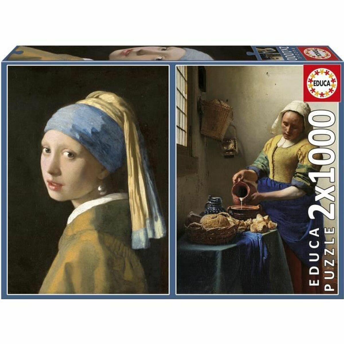 Puzzle Educa Vermeer 1000 Pieces (2 Units)