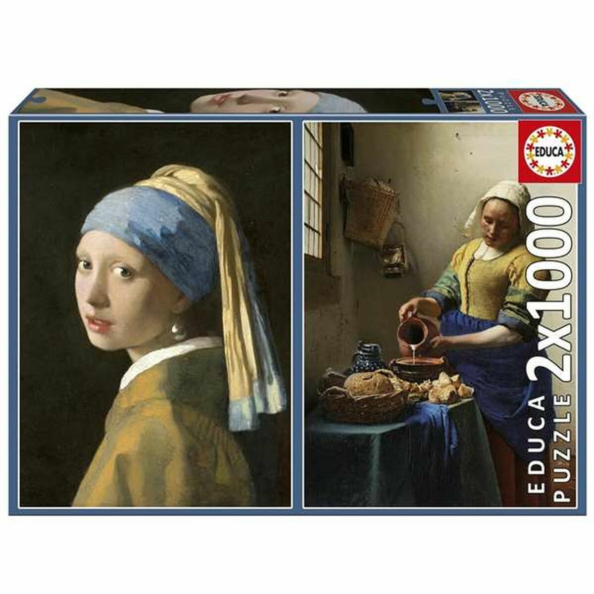 Puzzle Educa Vermeer 1000 Pieces (2 Units)