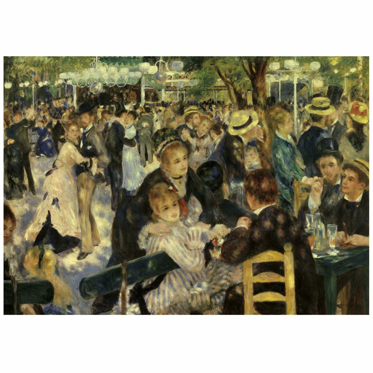 Puzzle Educa Baile en el Moulin De La Galette 3000 Pieces