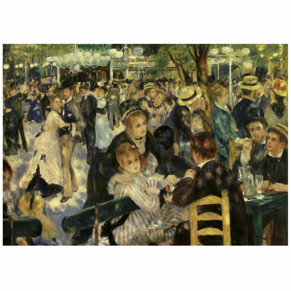 Puzzle Educa Baile en el Moulin De La Galette 3000 Pieces