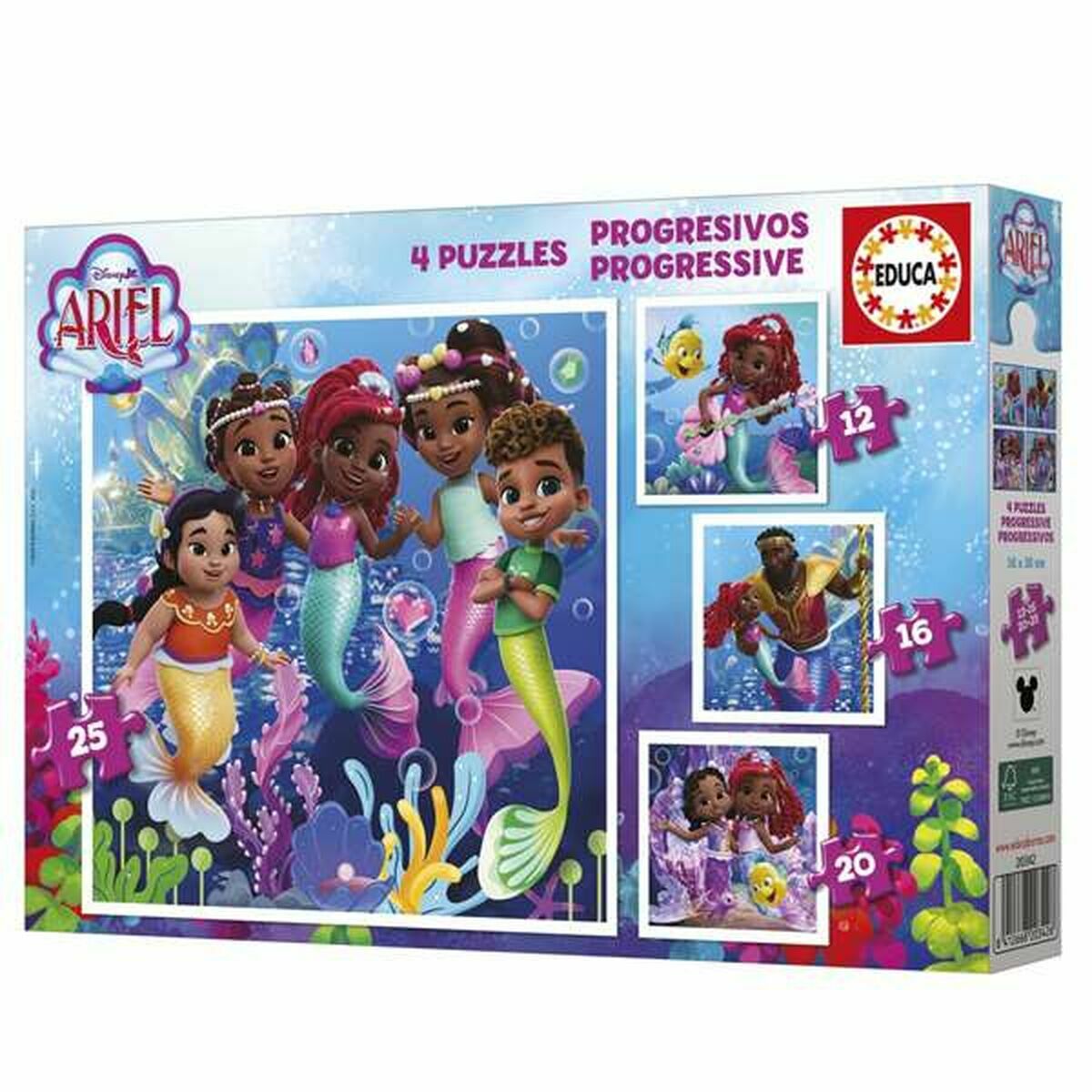 4-Puzzle Set Educa Ariel 4-Puzzle Set Educa Ariel