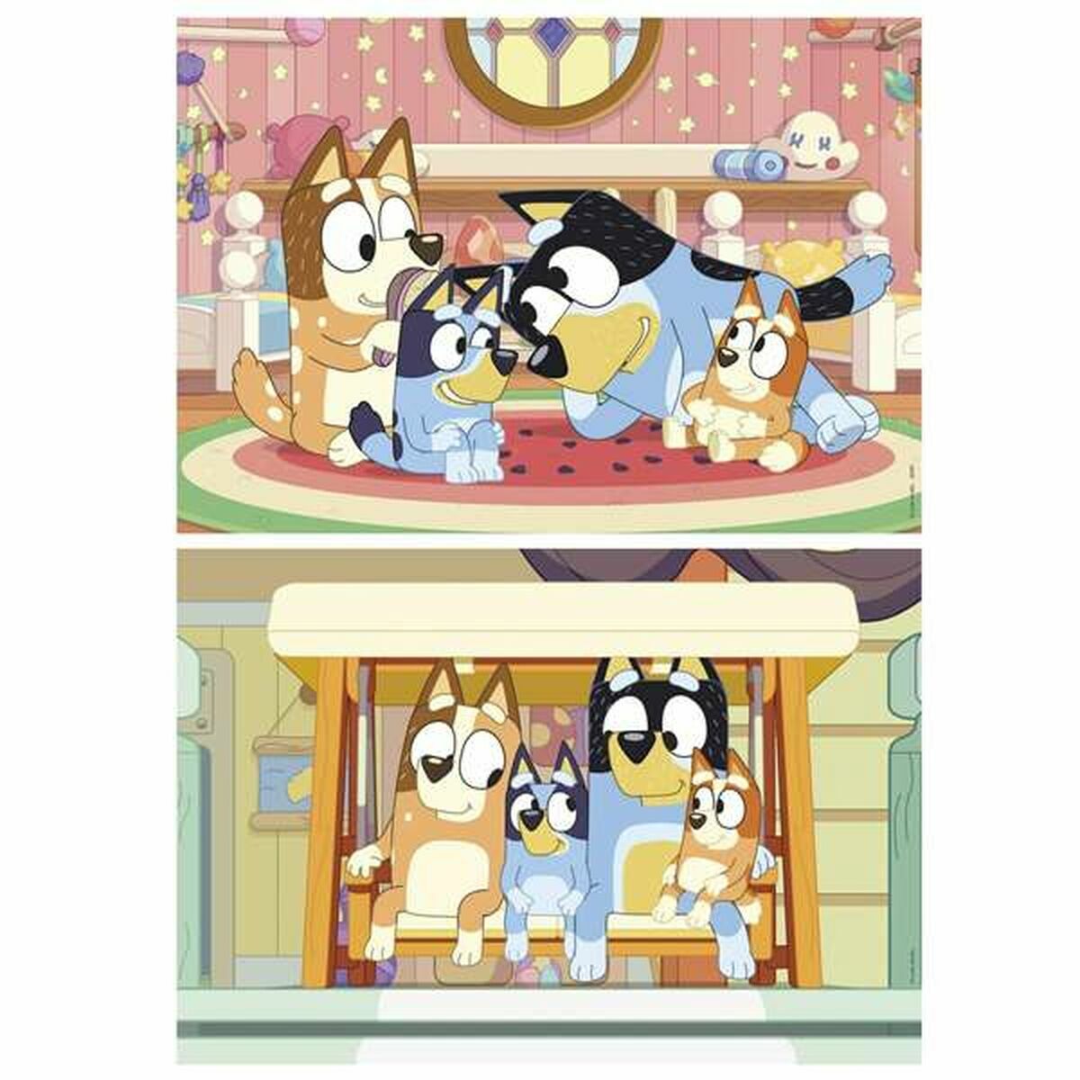 2-Puzzle Set Educa Bluey (2 Units)