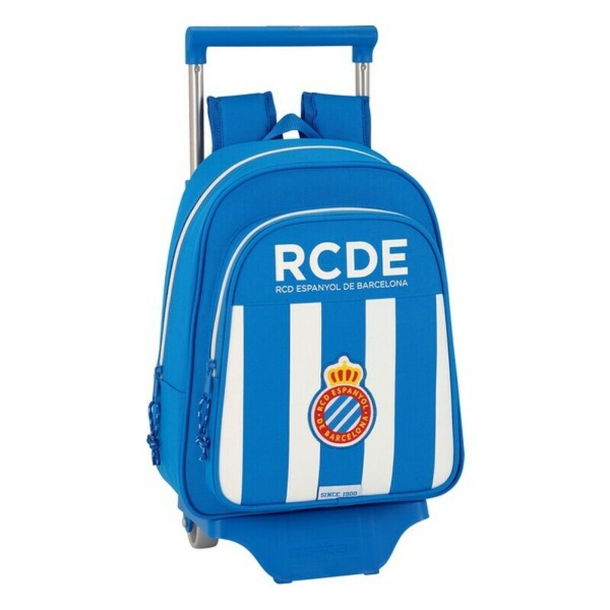 School Rucksack with Wheels 705 RCD Espanyol (27 x 10 x 67 cm) School Rucksack with Wheels 705 RCD Espanyol (27 x 10 x 67 cm)