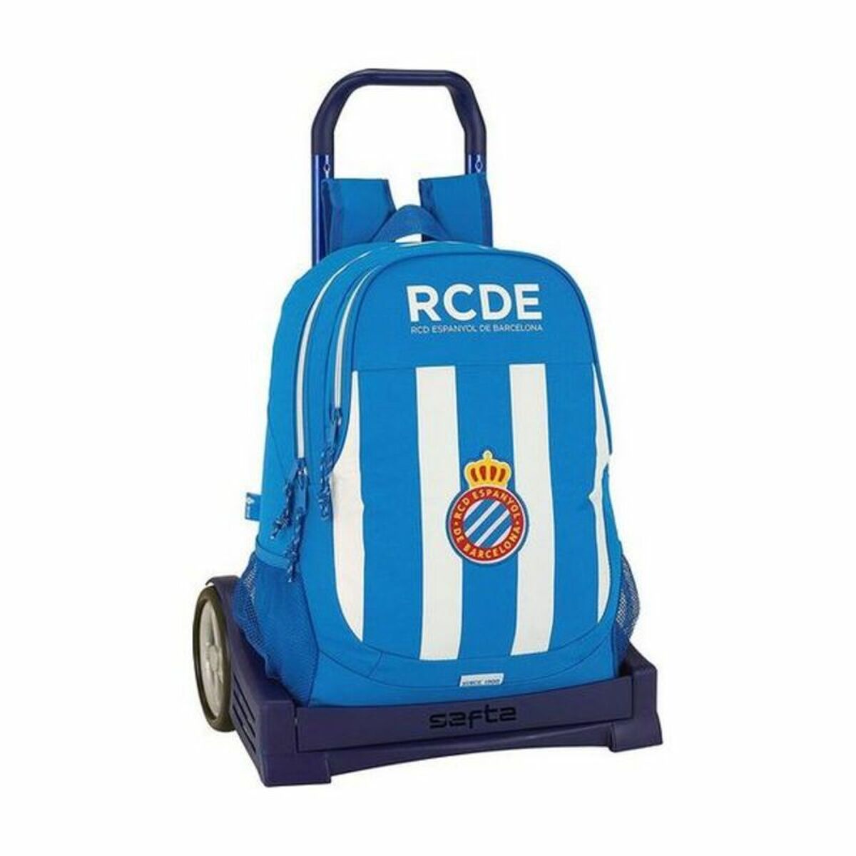 School Rucksack with Wheels Evolution RCD Espanyol School Rucksack with Wheels Evolution RCD Espanyol