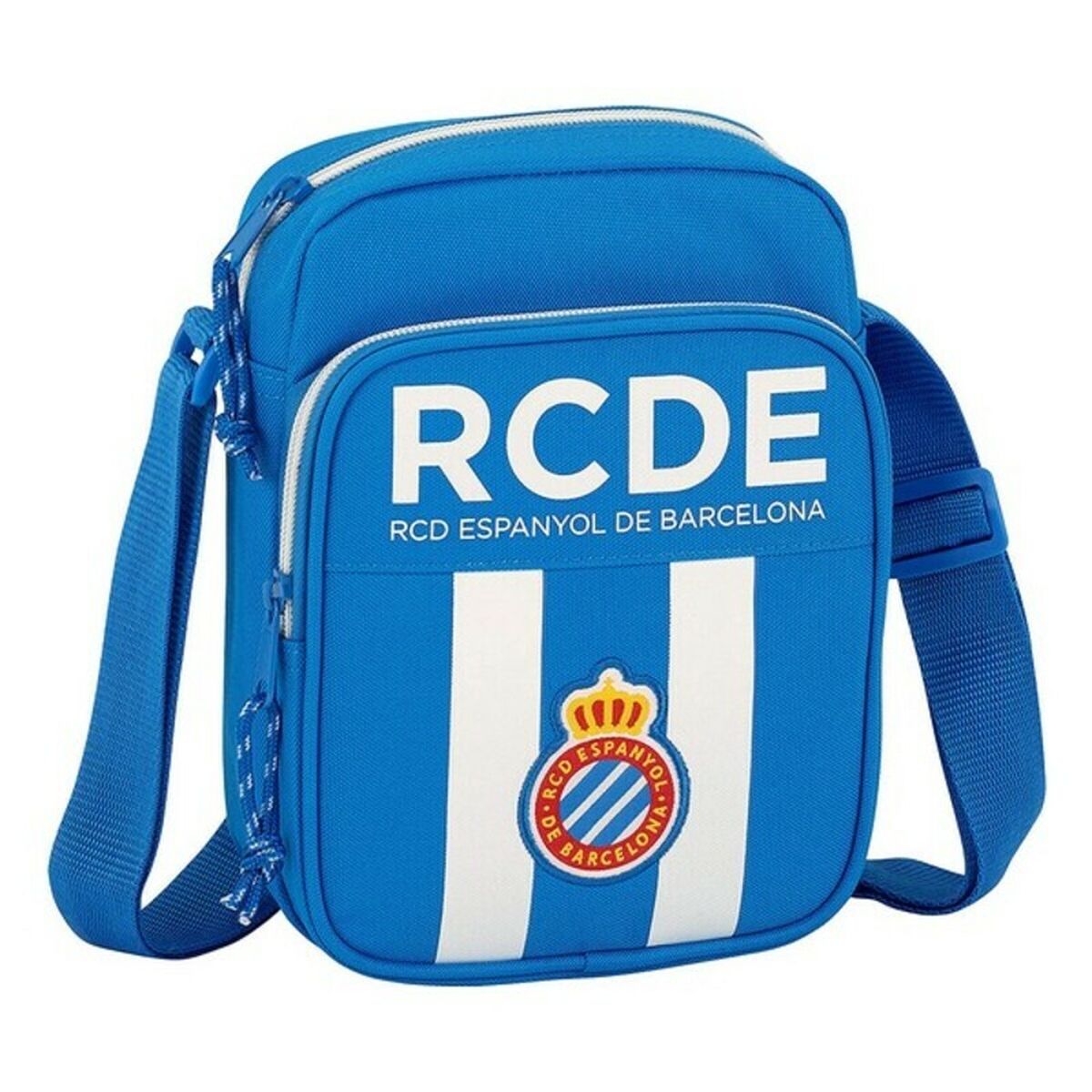 Shoulder Bag RCD Espanyol 611753672 Blue White (16 x 22 x 6 cm) Shoulder Bag RCD Espanyol 611753672 Blue White (16 x 22 x 6 cm)