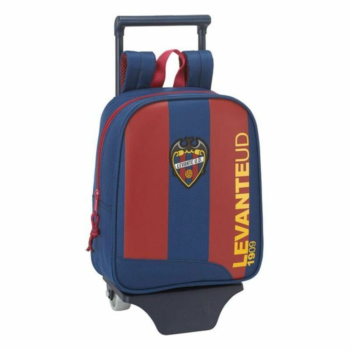 School Rucksack with Wheels 805 Levante U.D. 611820280 Blue Deep Red School Rucksack with Wheels 805 Levante U.D. 611820280 Blue Deep Red
