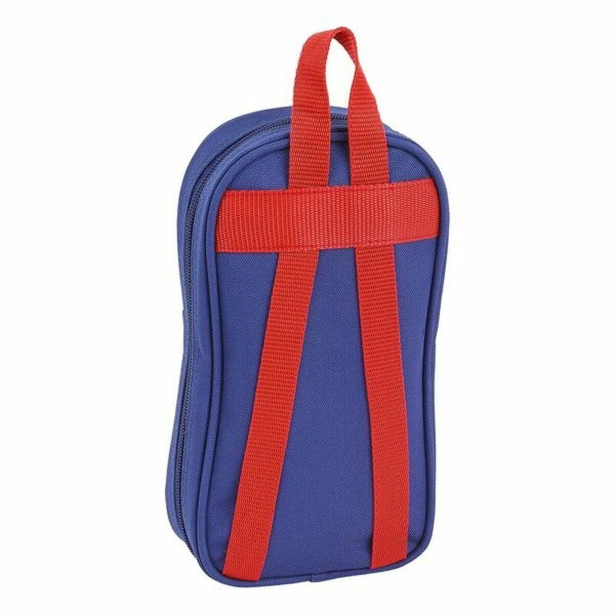 Backpack Pencil Case AtlÃ©tico Madrid In blue Navy Blue 12 x 23 x 5 cm