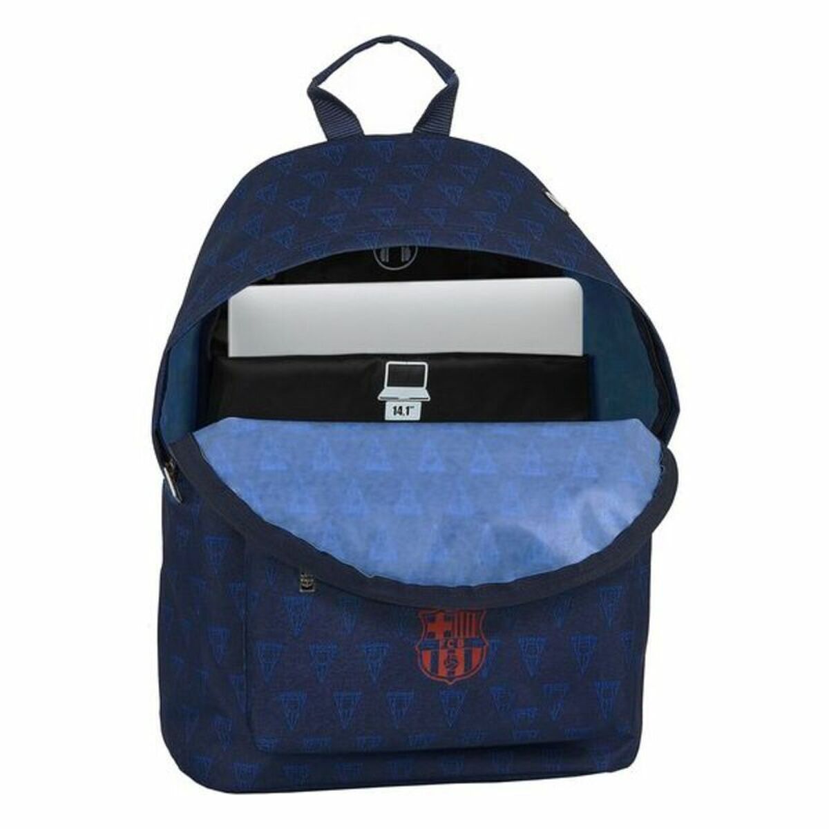 Laptop Backpack F.C. Barcelona 14,1” Navy Blue 31 x 41 x 16 cm