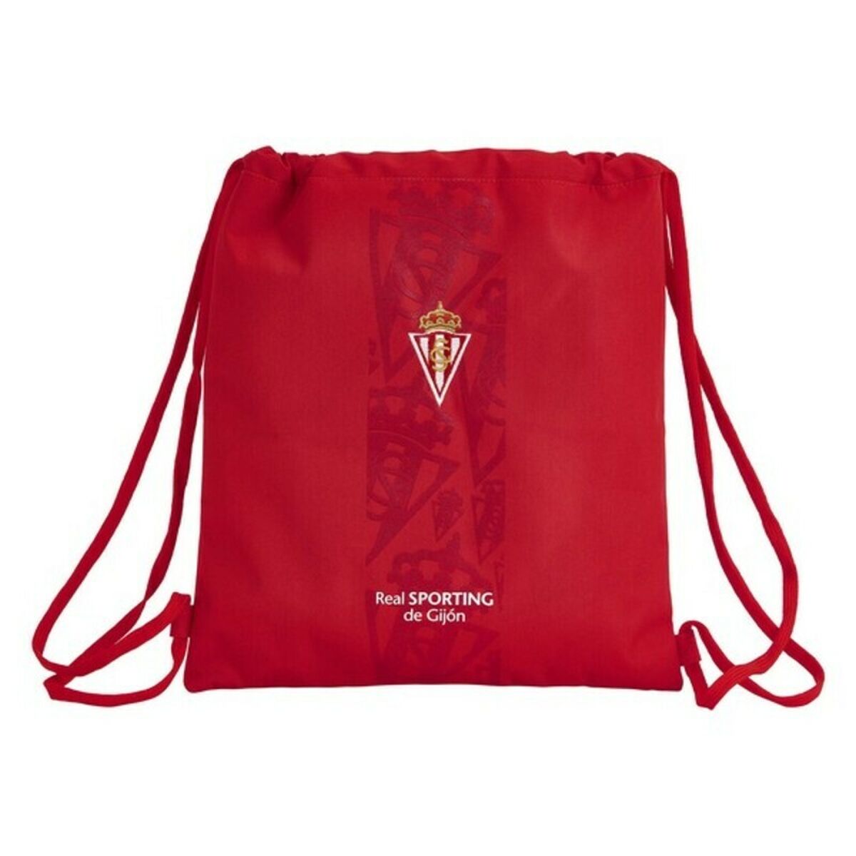 Backpack with Strings Real Sporting de GijÃ³n Red
