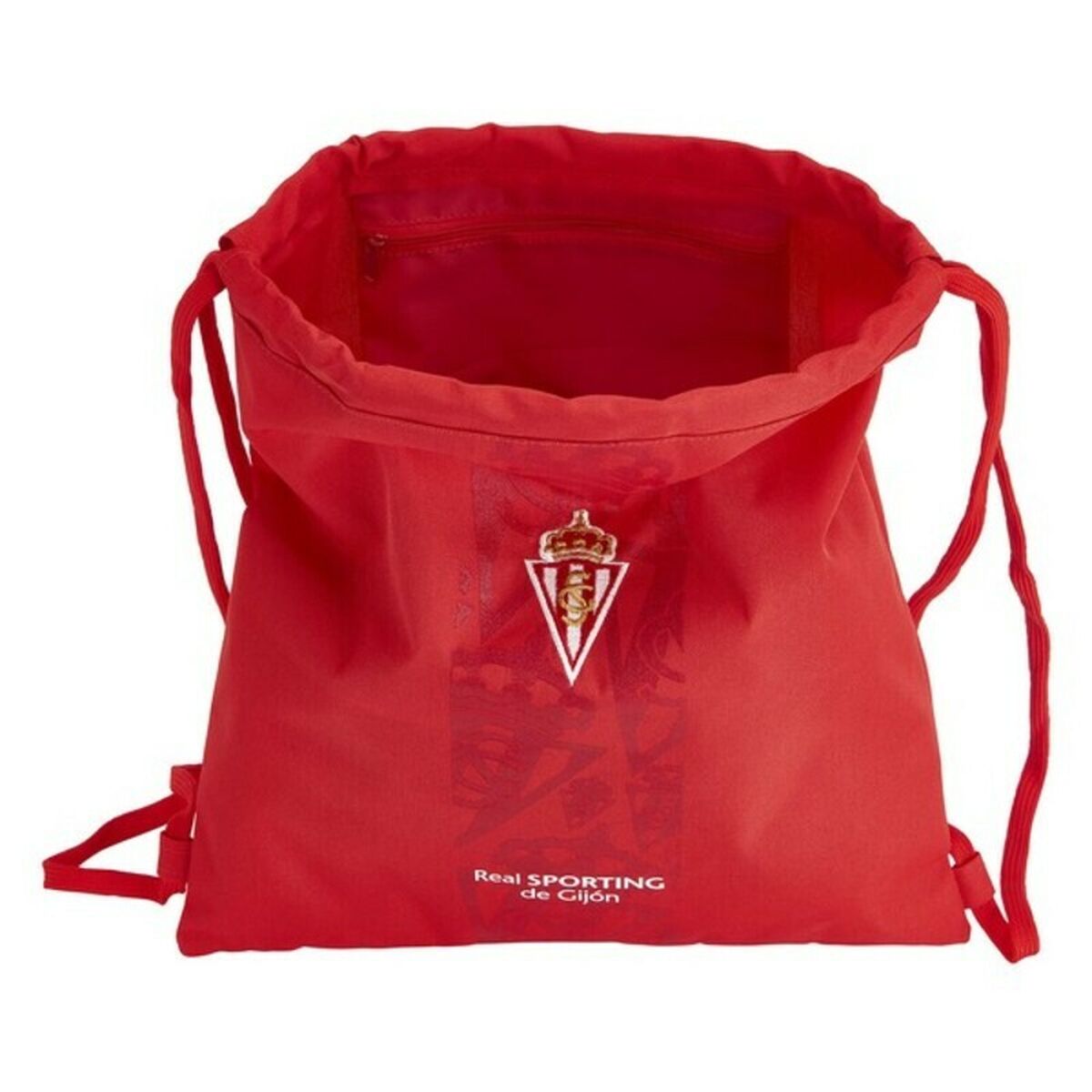 Backpack with Strings Real Sporting de GijÃ³n Red
