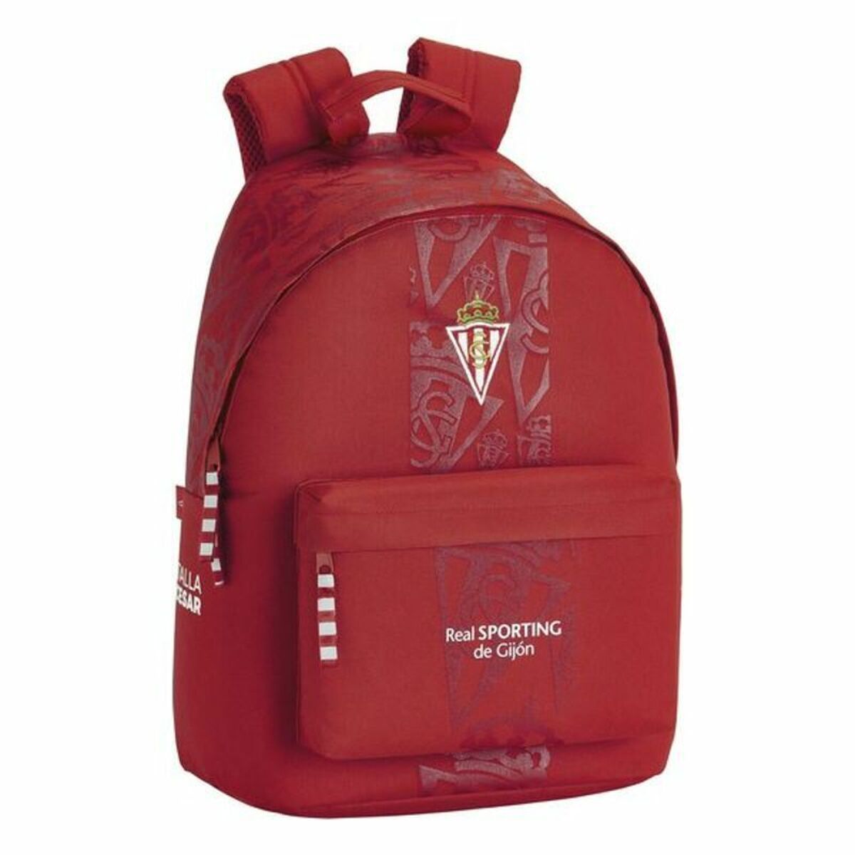 Laptop Backpack Real Sporting de Gijón 14,1” Red 31 x 41 x 16 cm