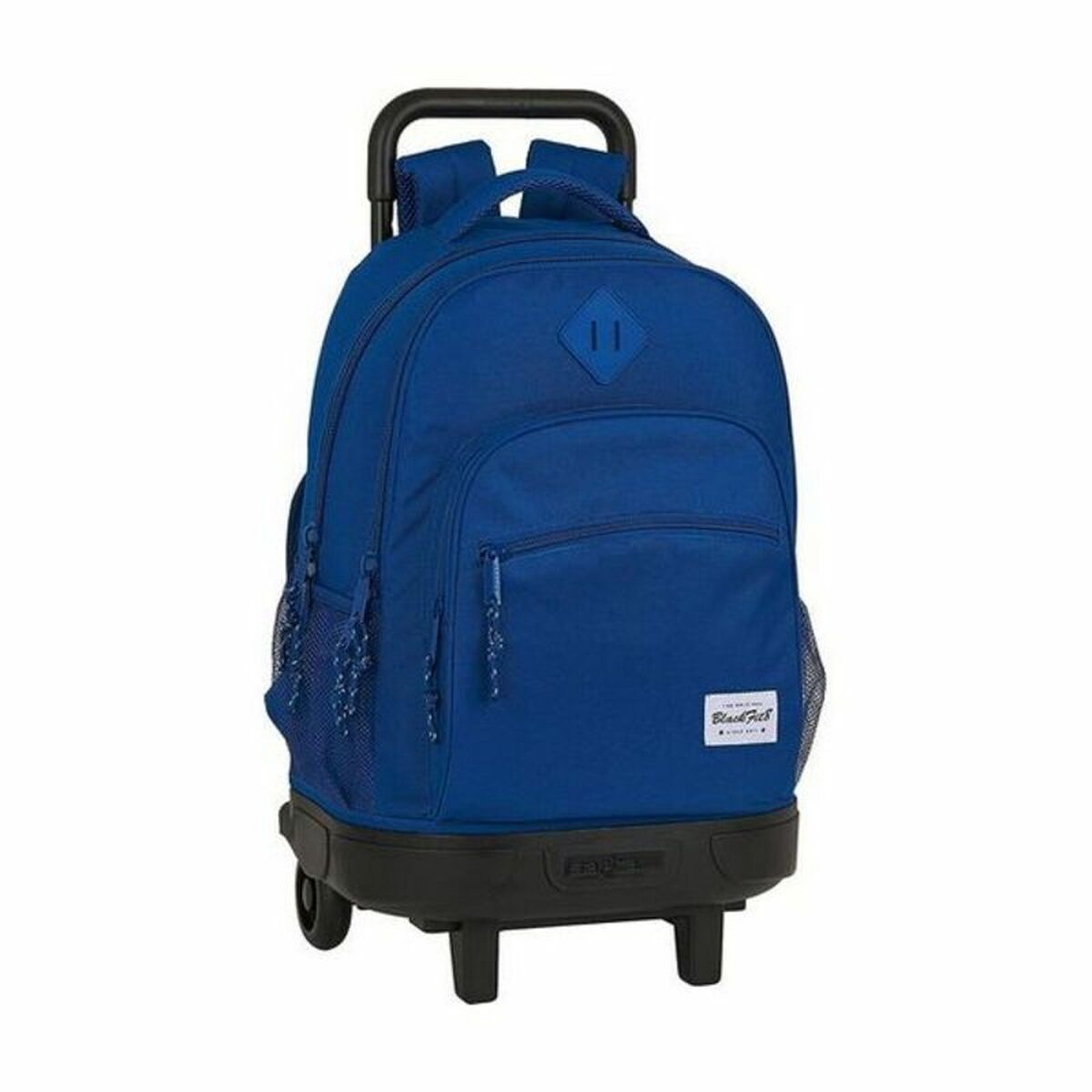 School Rucksack with Wheels Compact BlackFit8 Oxford Dark blue 33 X 45 X 22 cm School Rucksack with Wheels Compact BlackFit8 Oxford Dark blue 33 X 45 X 22 cm