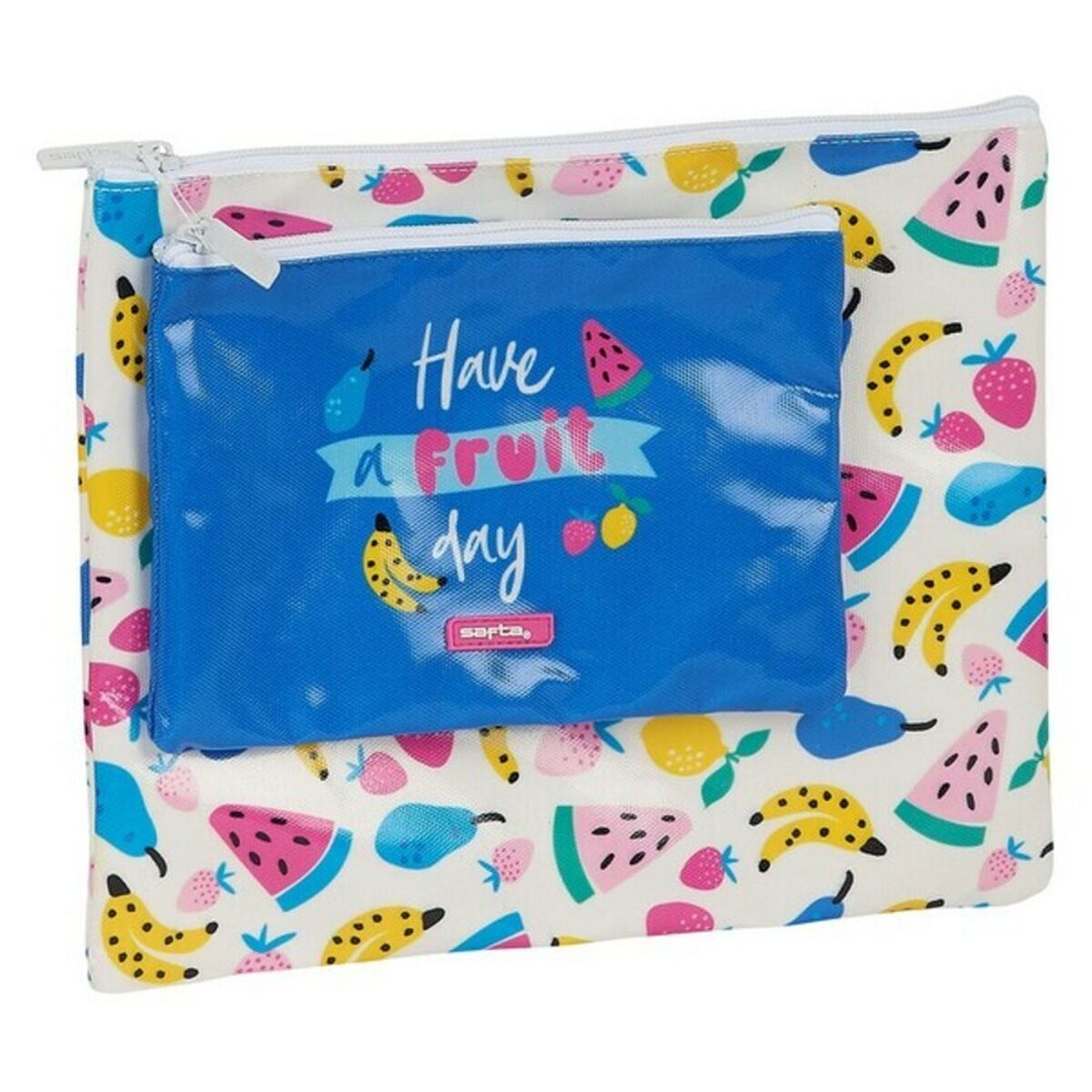 Holdall Safta Fruits White Holdall Safta Fruits White