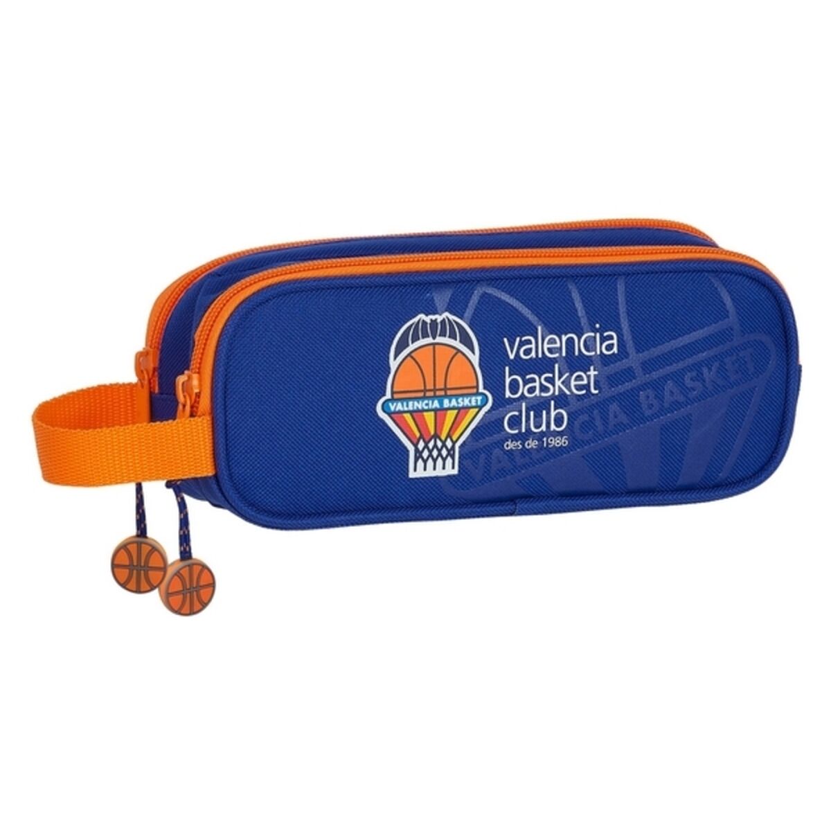 Holdall Valencia Basket M513 Blue Orange (21 x 8 x 6 cm) Holdall Valencia Basket M513 Blue Orange (21 x 8 x 6 cm)