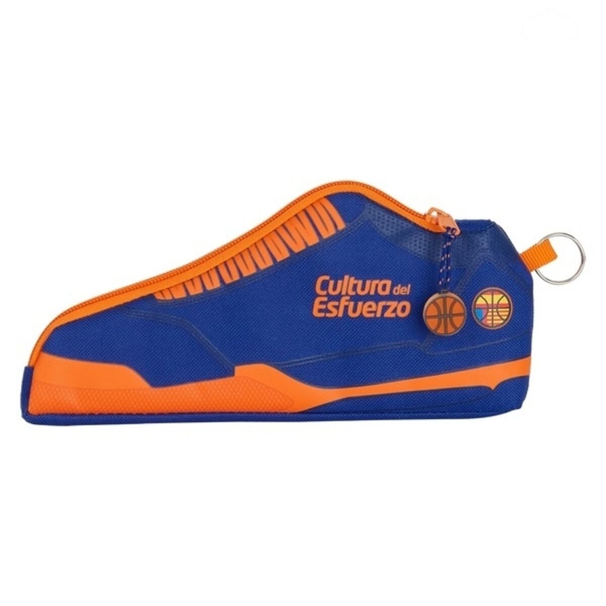 Holdall Valencia Basket M584 Blue Orange (24 x 10 x 2 cm) Holdall Valencia Basket M584 Blue Orange (24 x 10 x 2 cm)