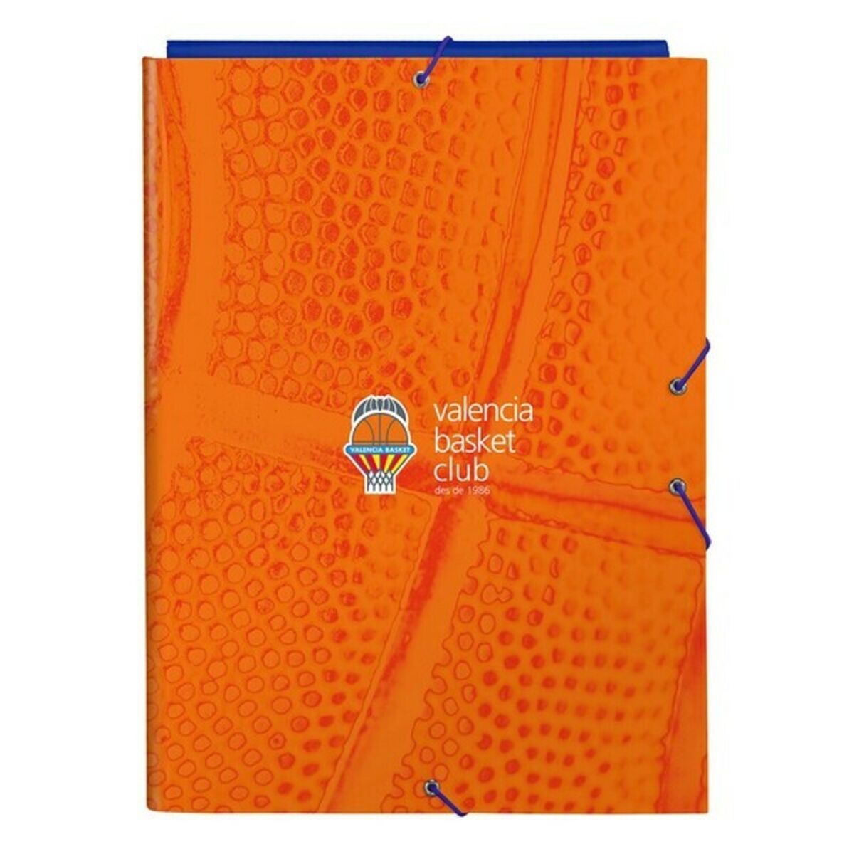 Folder Valencia Basket M068 Blue Orange A4 Folder Valencia Basket M068 Blue Orange A4