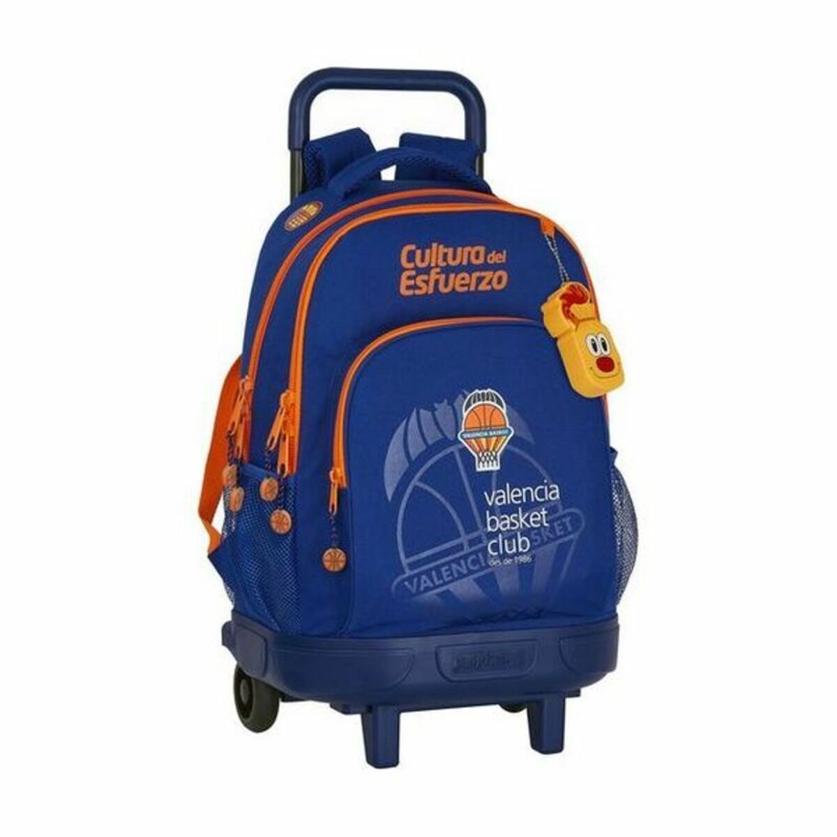 School Rucksack with Wheels Compact Valencia Basket M918 Blue Orange (33 x 45 x 22 cm) School Rucksack with Wheels Compact Valencia Basket M918 Blue Orange (33 x 45 x 22 cm)