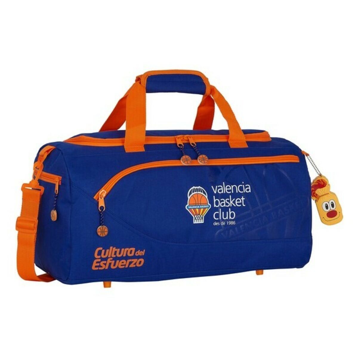 Sports bag Valencia Basket Blue Orange (50 x 25 x 25 cm) Sports bag Valencia Basket Blue Orange (50 x 25 x 25 cm)