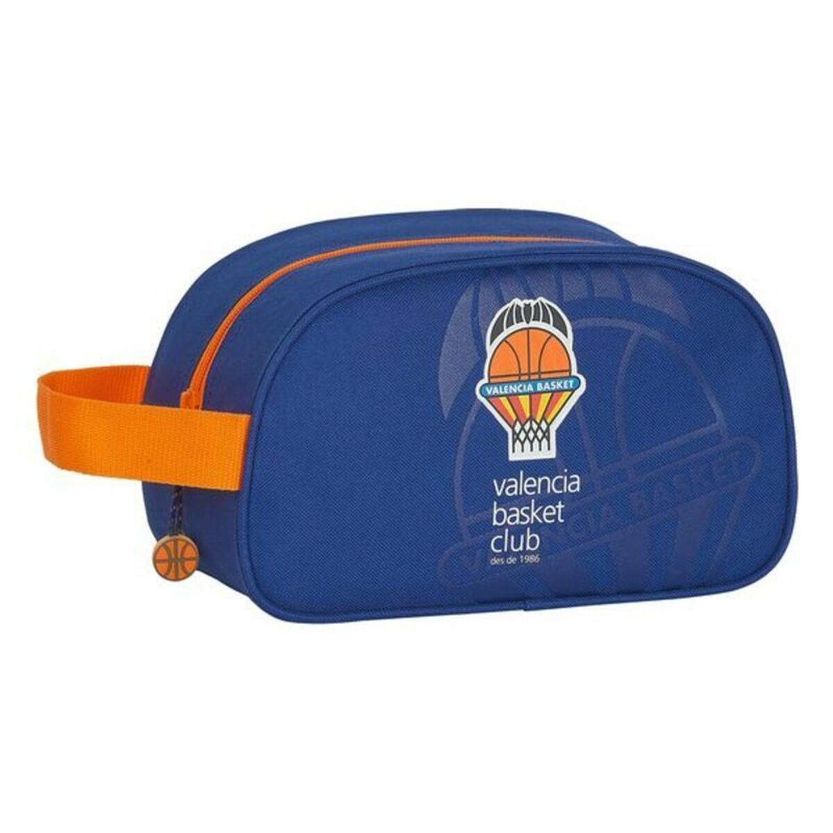 School Toilet Bag Valencia Basket M248 Blue Orange 26 x 15 x 12 cm School Toilet Bag Valencia Basket M248 Blue Orange 26 x 15 x 12 cm