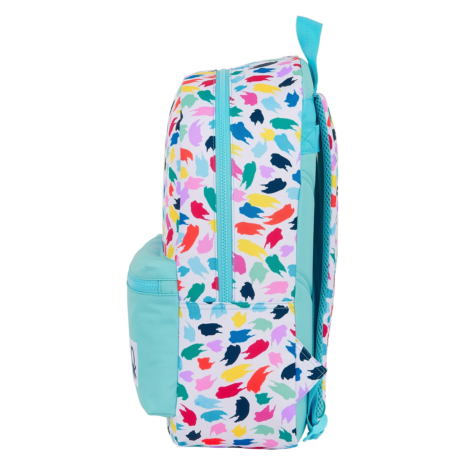 School Bag Benetton Painting Multicolour