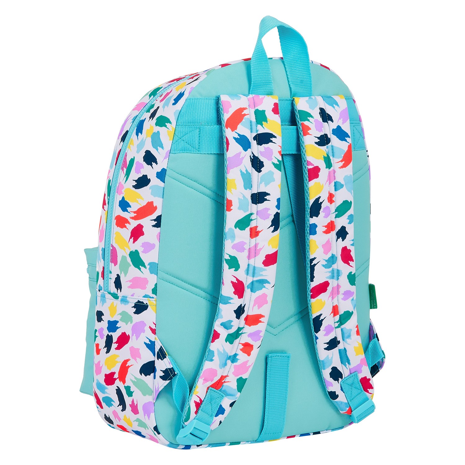School Bag Benetton Painting Multicolour