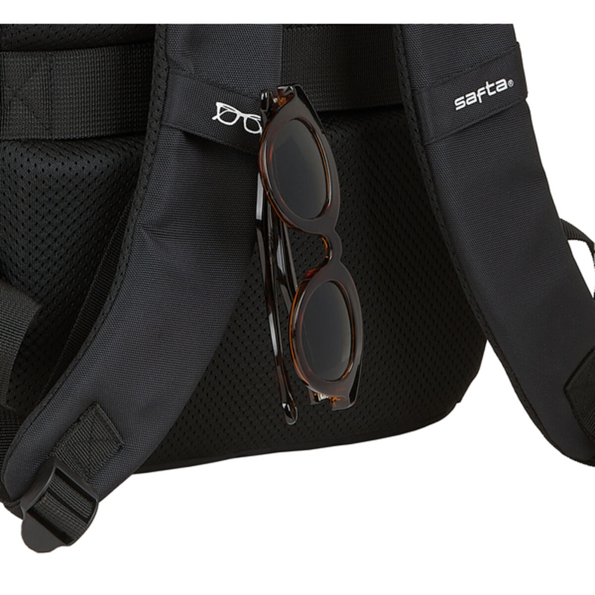 Laptop Backpack Safta 14,1” Black 28 x 40 x 13 cm