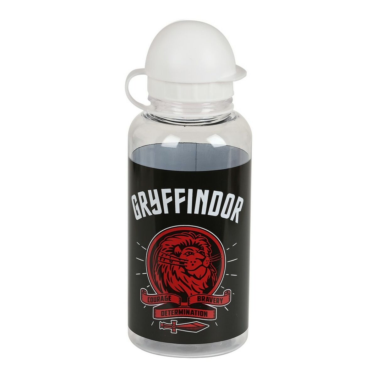 Water bottle Harry Potter Witchcraft Black Maroon PVC 500 ml Water bottle Harry Potter Witchcraft Black Maroon PVC 500 ml