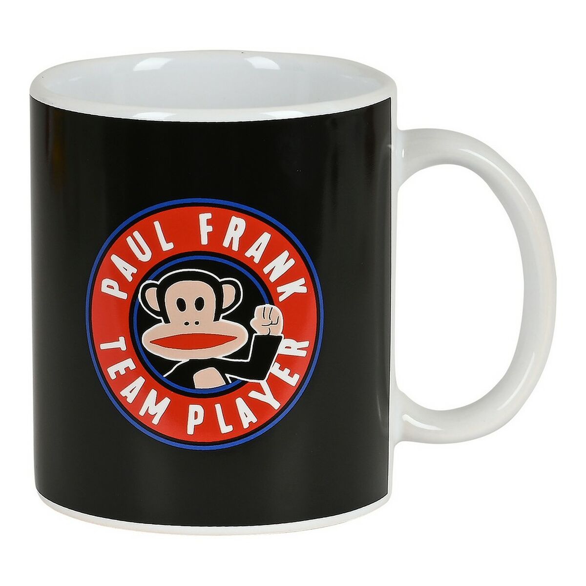 Mug Paul Frank Team player Ceramic Black (350 ml) Mug Paul Frank Team player Ceramic Black (350 ml)