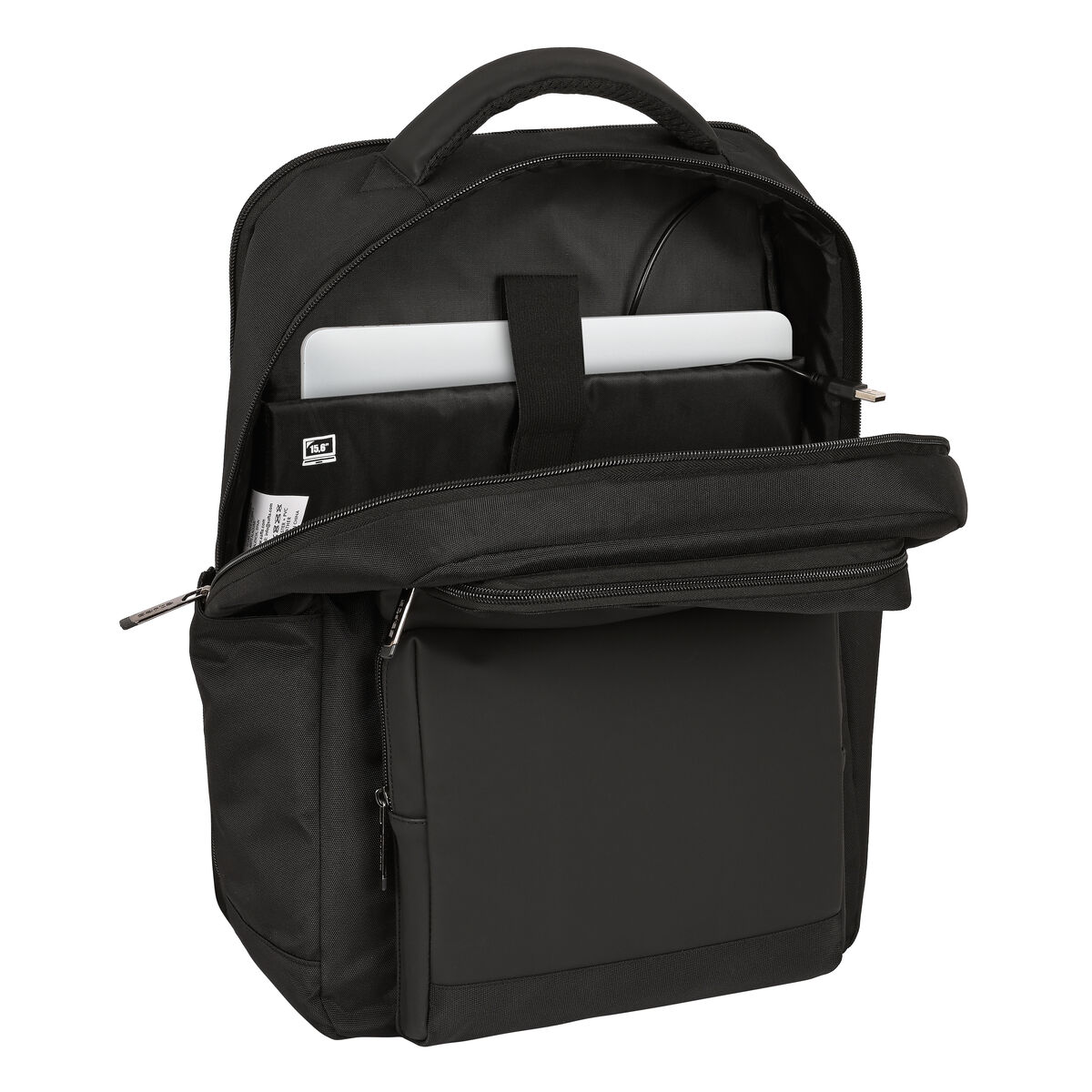 Laptop Backpack Safta Business 15,6” Black (31 x 44 x 13 cm)