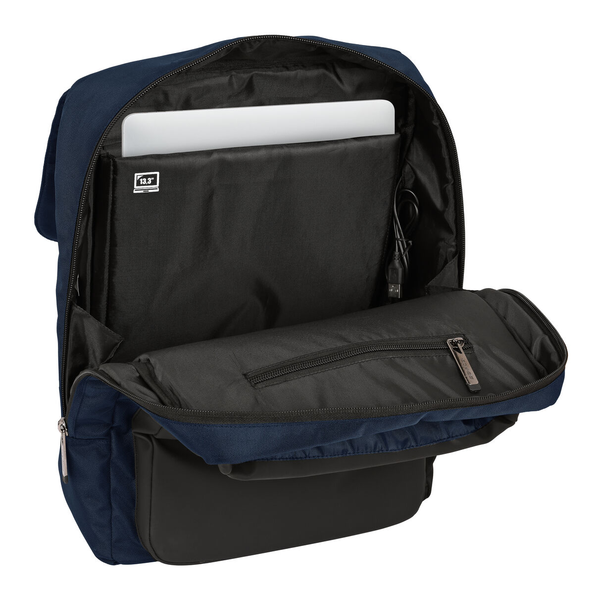 Laptop Backpack Safta Business 13,3” Dark blue (29 x 39 x 12 cm)