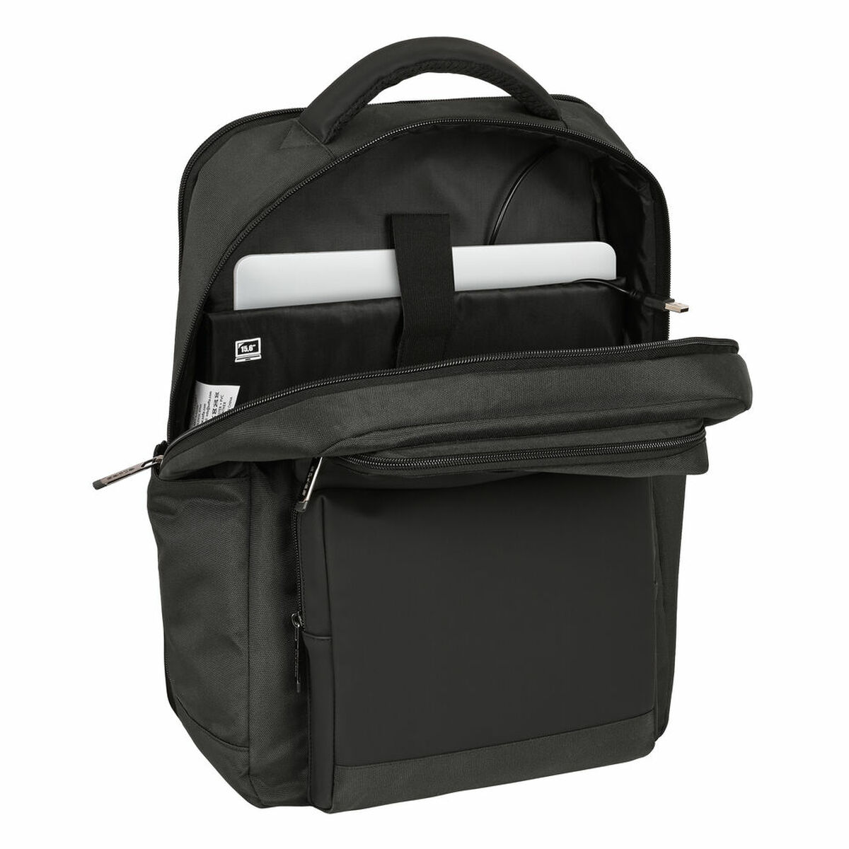 Laptop Backpack Safta Business 15,6” Grey (31 x 44 x 13 cm)
