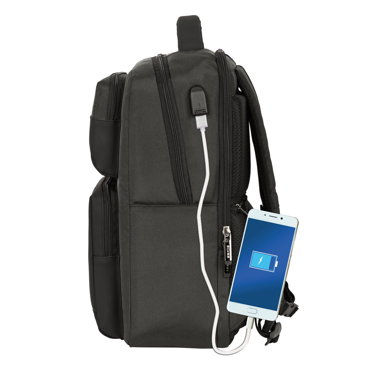 Laptop Backpack Safta Business 15,6” Grey (31 x 44 x 13 cm)