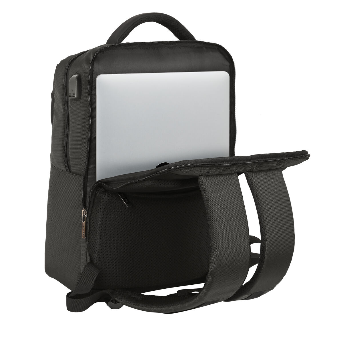 Laptop Backpack Safta Business 15,6” Grey (31 x 44 x 13 cm)