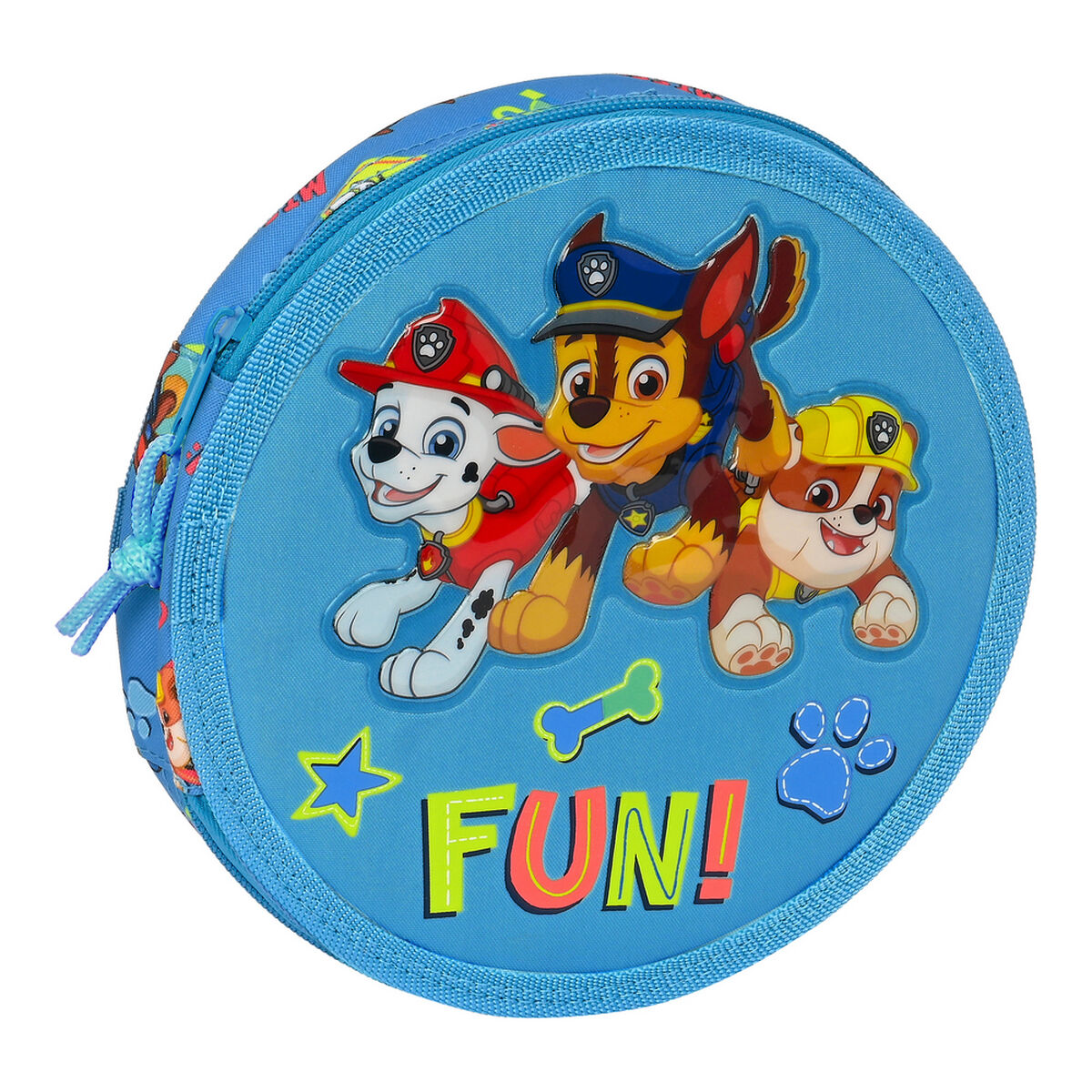 Pencil Case The Paw Patrol Friendship Circular Blue (18 Pieces) Pencil Case The Paw Patrol Friendship Circular Blue (18 Pieces)