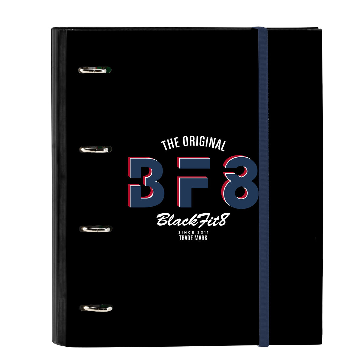 Ring binder BlackFit8 Urban A4 Black Navy Blue (27 x 32 x 3.5 cm) Ring binder BlackFit8 Urban A4 Black Navy Blue (27 x 32 x 3.5 cm)