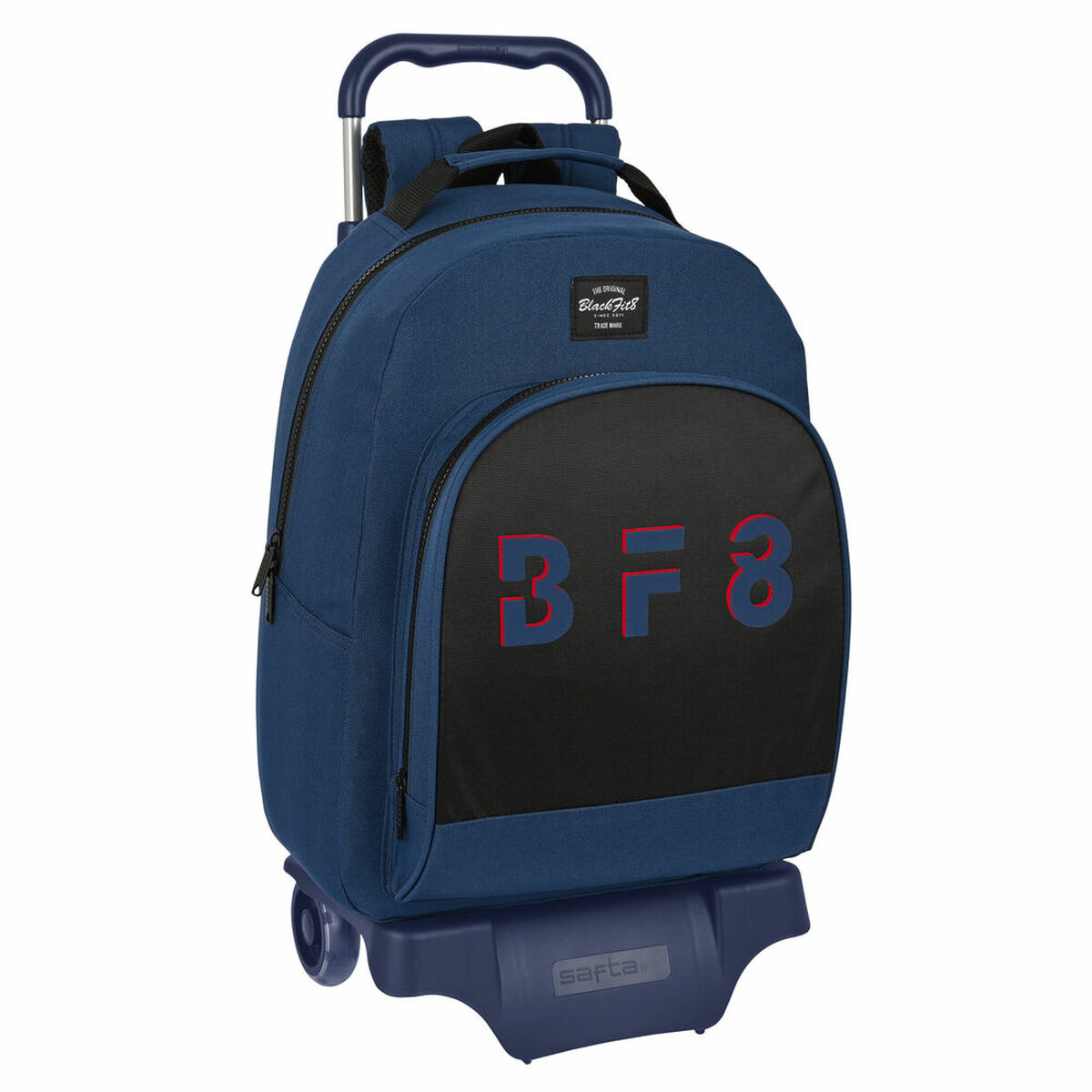 School Rucksack with Wheels BlackFit8 Urban Black Navy Blue (32 x 42 x 15 cm) School Rucksack with Wheels BlackFit8 Urban Black Navy Blue (32 x 42 x 15 cm)