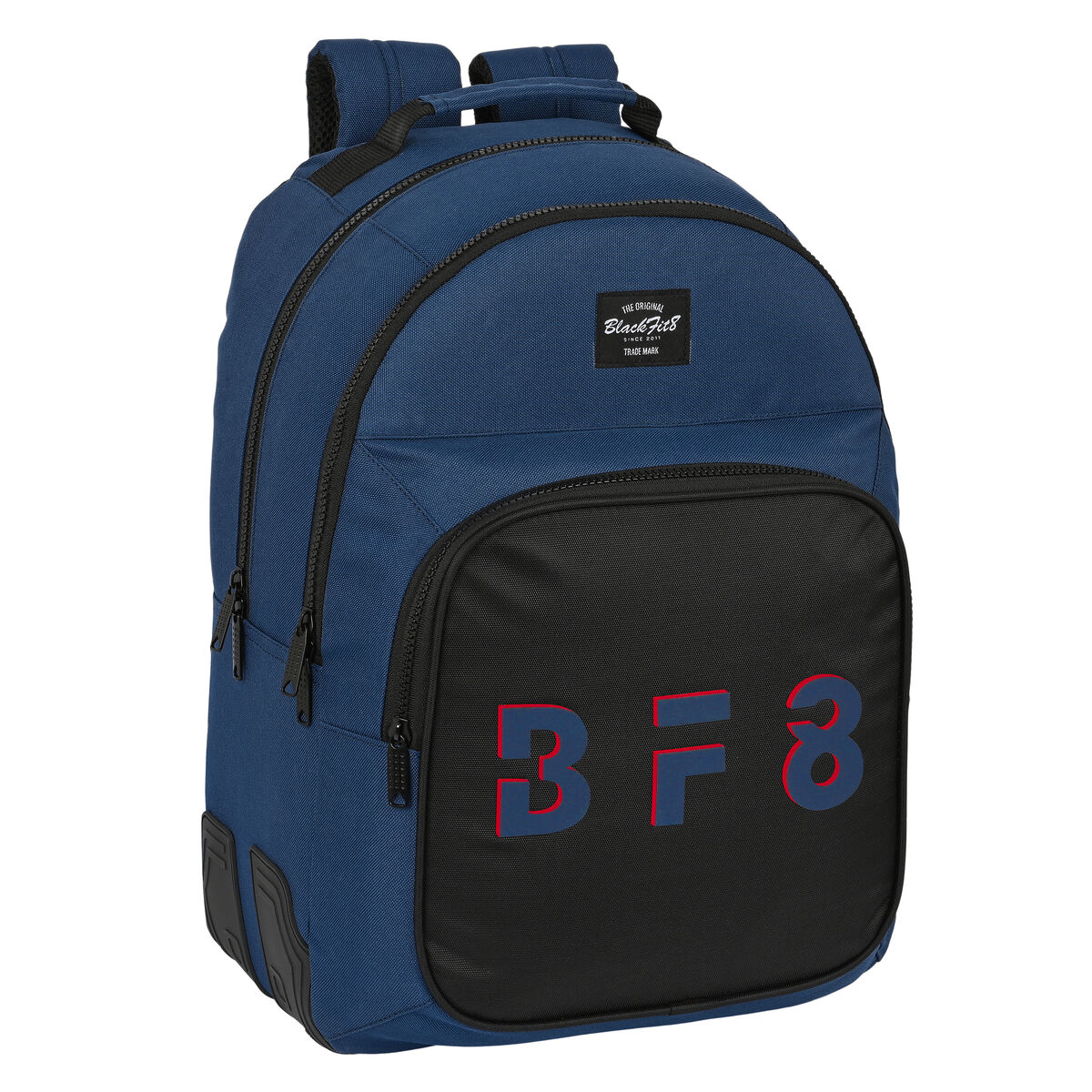 School Bag BlackFit8 Urban Black Navy Blue 32 x 42 x 15 cm School Bag BlackFit8 Urban Black Navy Blue 32 x 42 x 15 cm