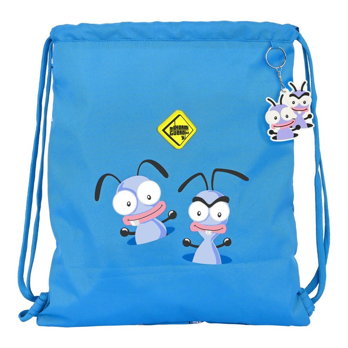 Backpack with Strings El Hormiguero Blue (35 x 40 x 1 cm) Backpack with Strings El Hormiguero Blue (35 x 40 x 1 cm)
