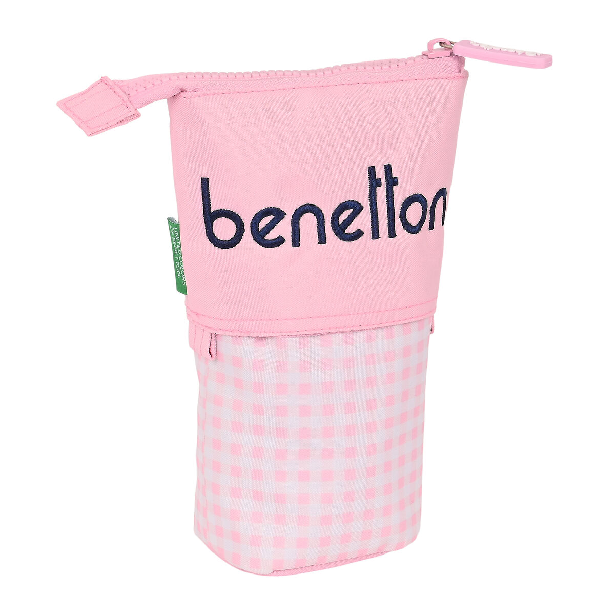 Pencil Holder Case Benetton Vichy Pink (8 x 19 x 6 cm) Pencil Holder Case Benetton Vichy Pink (8 x 19 x 6 cm)