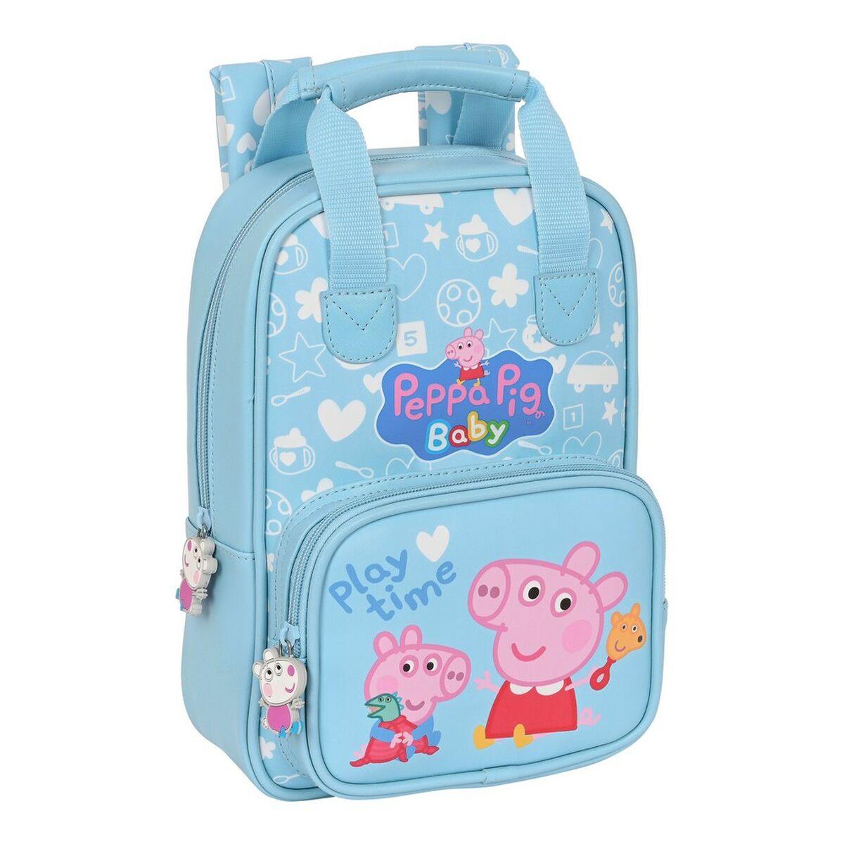 Child bag Peppa Pig Baby Light Blue (20 x 28 x 8 cm) Child bag Peppa Pig Baby Light Blue (20 x 28 x 8 cm)
