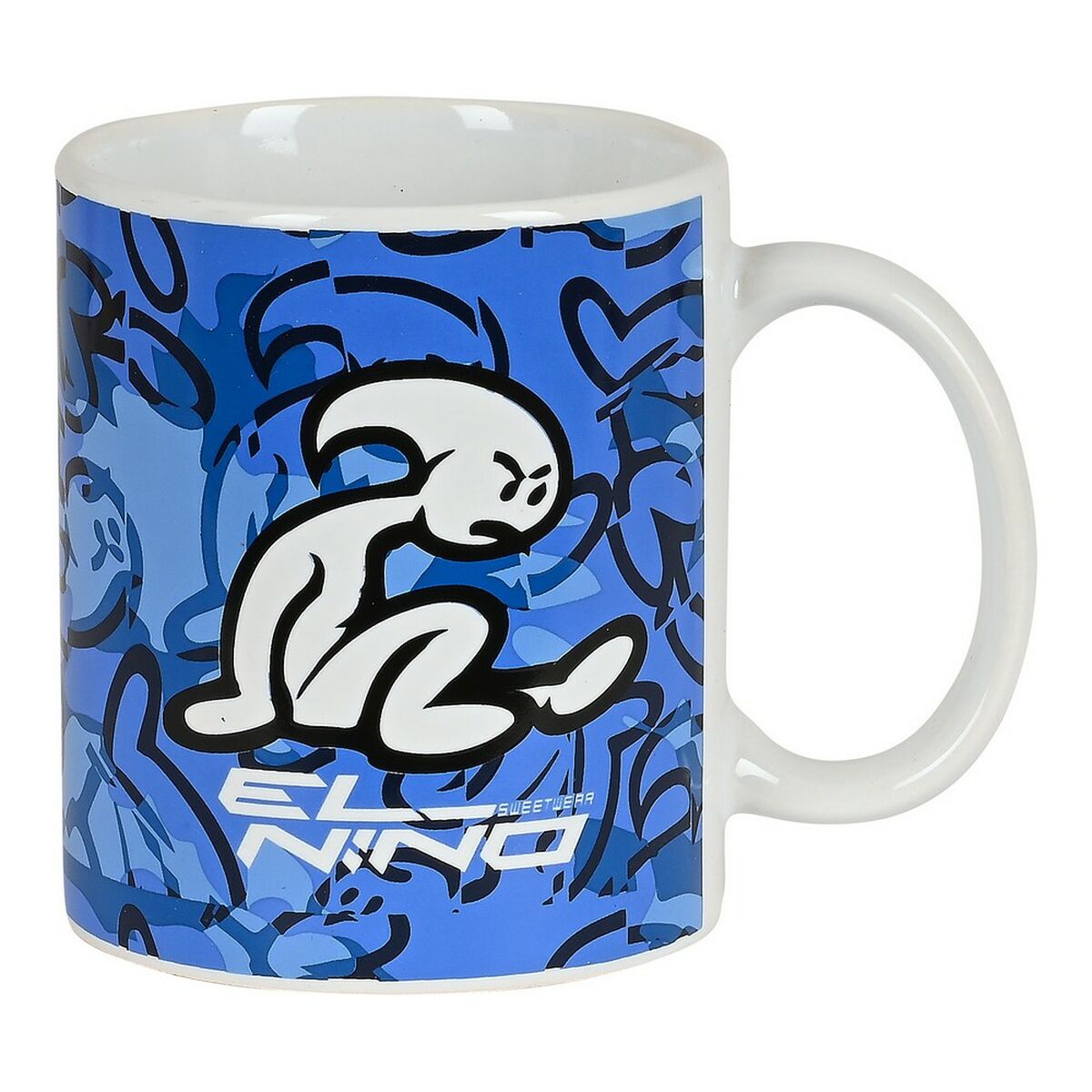 Mug El Niño Blue bay Ceramic Blue (350 ml) Mug El Niño Blue bay Ceramic Blue (350 ml)