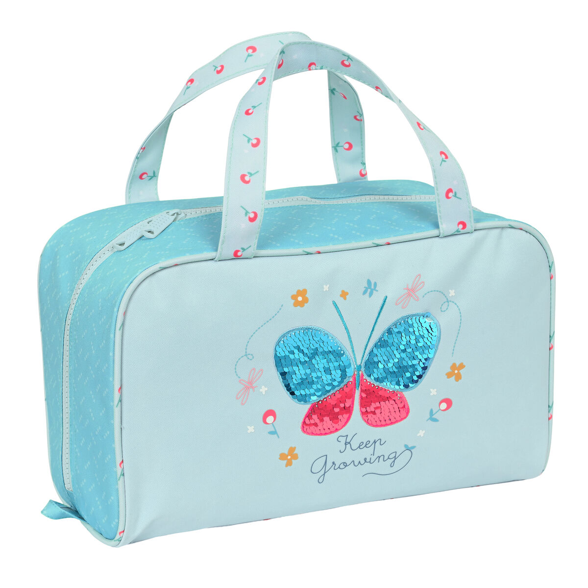 School Toilet Bag BlackFit8 Mariposa Blue 31 x 14 x 19 cm School Toilet Bag BlackFit8 Mariposa Blue 31 x 14 x 19 cm
