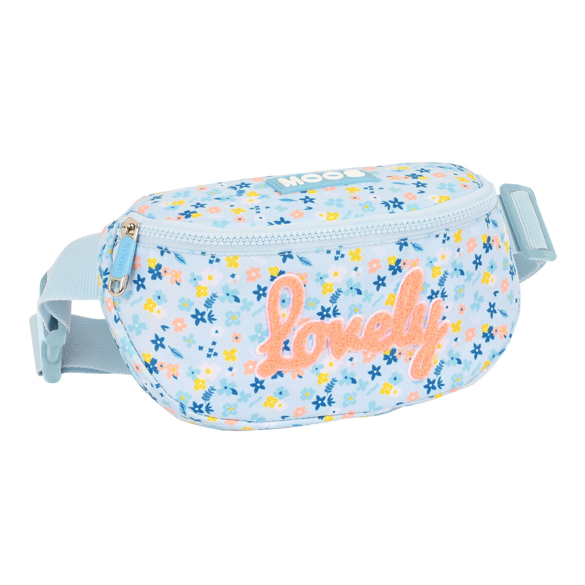 Belt Pouch Moos Lovely Light Blue 23 x 14 x 9 cm Belt Pouch Moos Lovely Light Blue 23 x 14 x 9 cm
