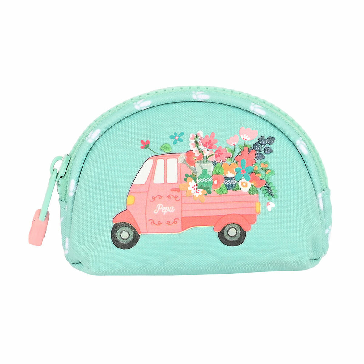 Purse Glow Lab Pepa Green 9.5 x 7 x 3 cm Purse Glow Lab Pepa Green 9.5 x 7 x 3 cm