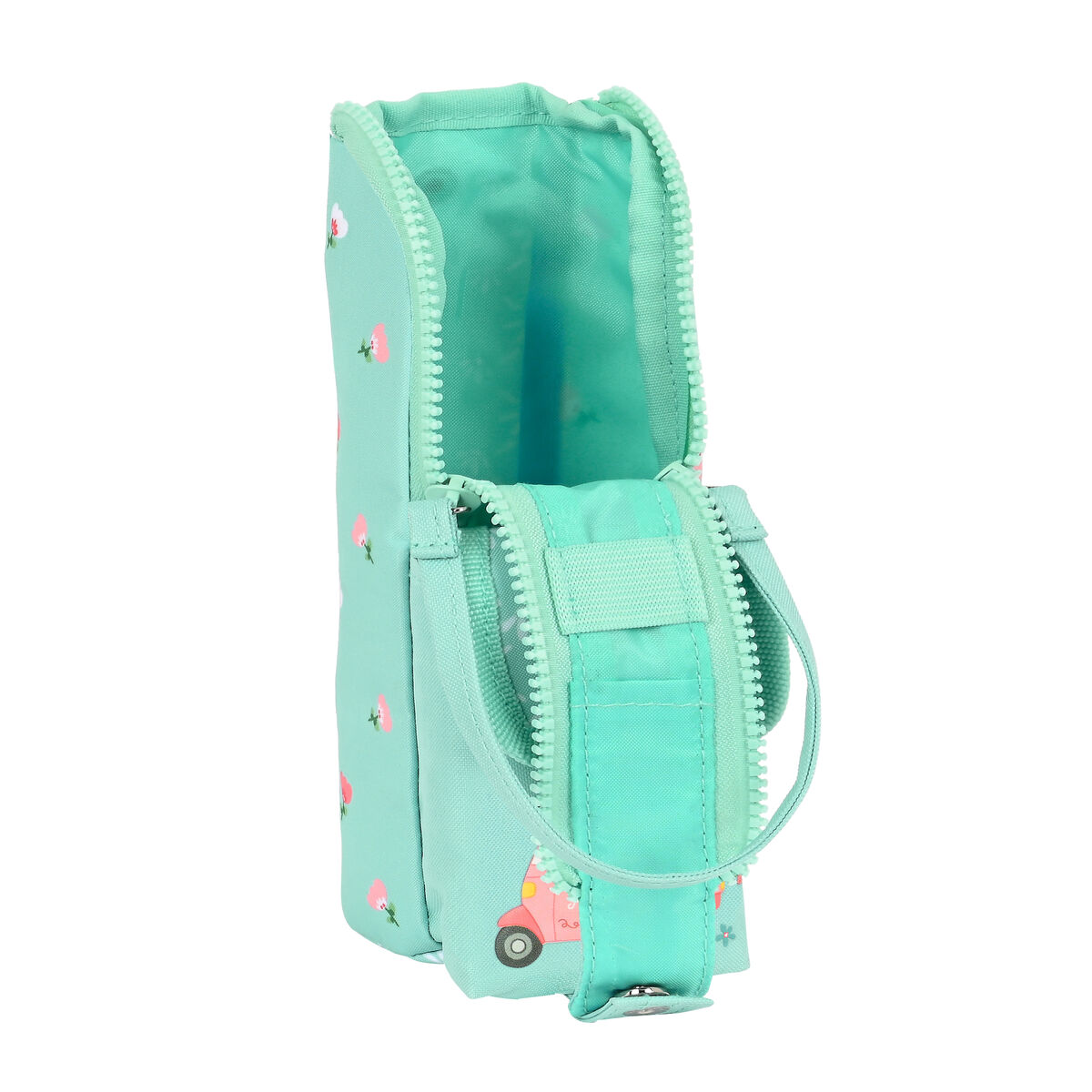 School Case Glow Lab Pepa Green (6 x 21 x 6 cm)