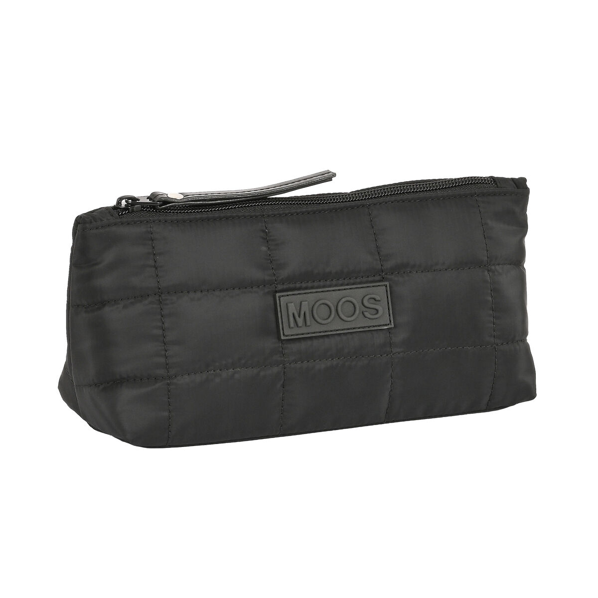 School Toilet Bag Moos Negro Padded Black 23 x 12 x 8 cm School Toilet Bag Moos Negro Padded Black 23 x 12 x 8 cm