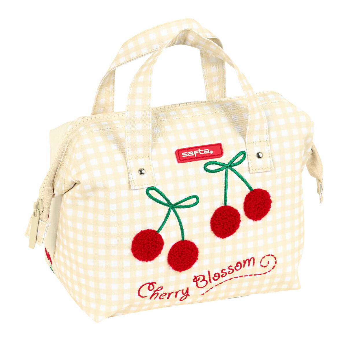 School Toilet Bag Safta Cherry Beige 26.5 x 17.5 x 12.5 cm School Toilet Bag Safta Cherry Beige 26.5 x 17.5 x 12.5 cm