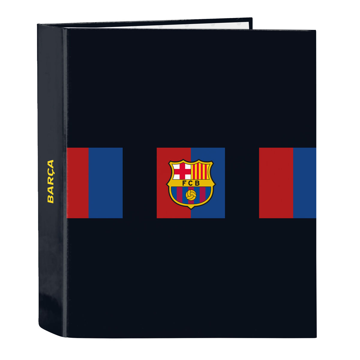 Ring binder F.C. Barcelona Maroon Navy Blue A4 27 x 33 x 6 cm Ring binder F.C. Barcelona Maroon Navy Blue A4 27 x 33 x 6 cm