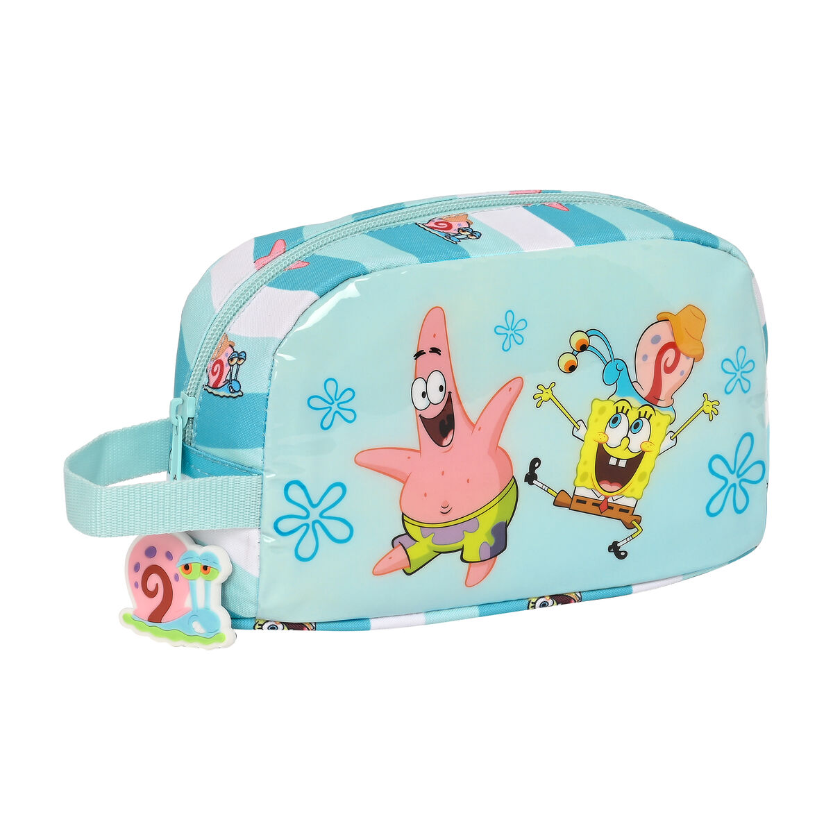 Thermal Lunchbox Spongebob Stay positive Blue White (21.5 x 12 x 6.5 cm) Thermal Lunchbox Spongebob Stay positive Blue White (21.5 x 12 x 6.5 cm)