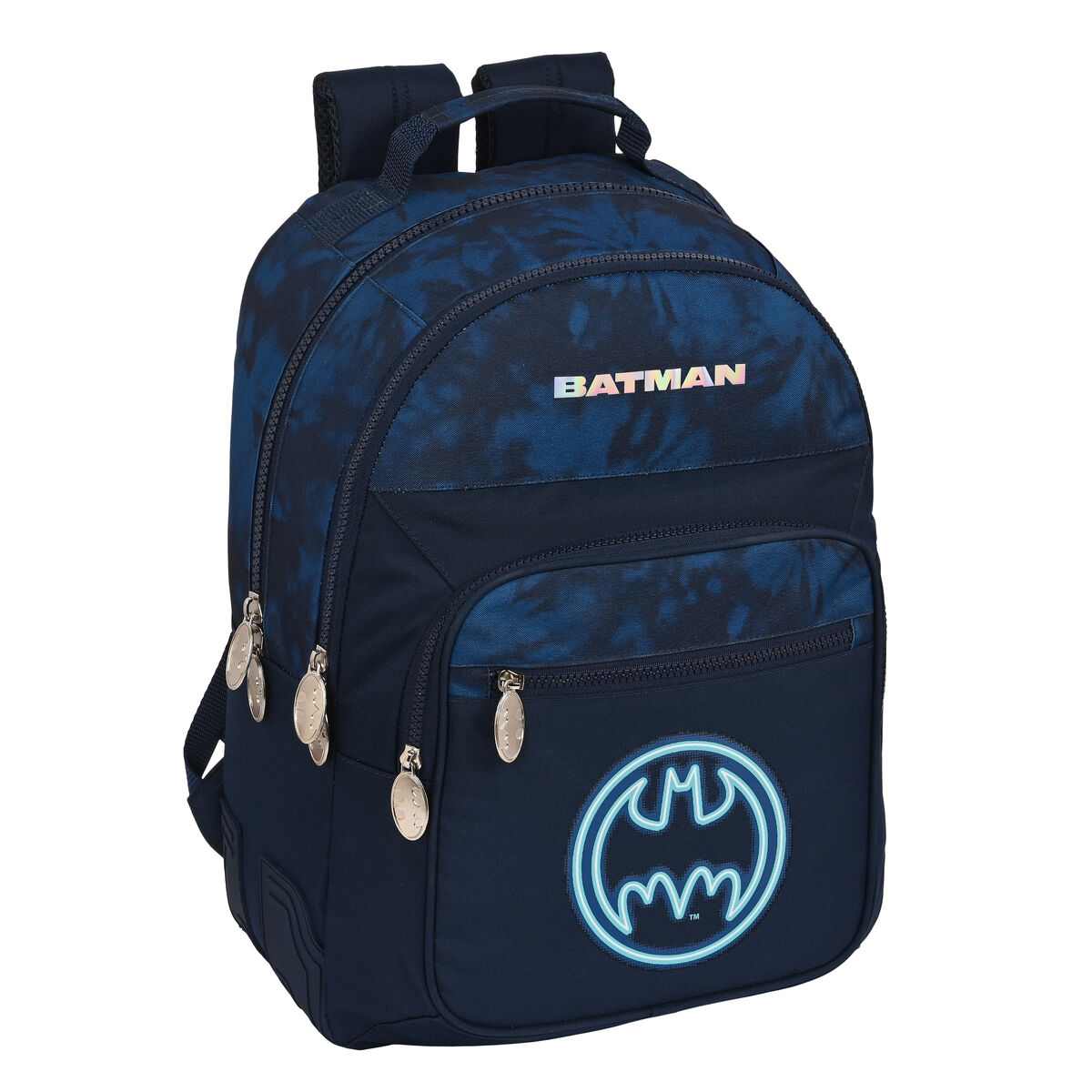School Bag Batman Legendary Navy Blue 32 x 42 x 15 cm School Bag Batman Legendary Navy Blue 32 x 42 x 15 cm